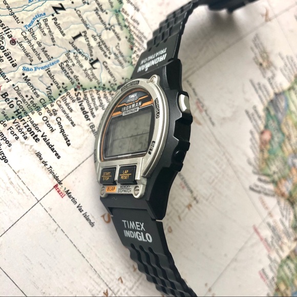 SOLD Vintage Timex Ironman Triathlon Digital 100m - Picture 5 of 10